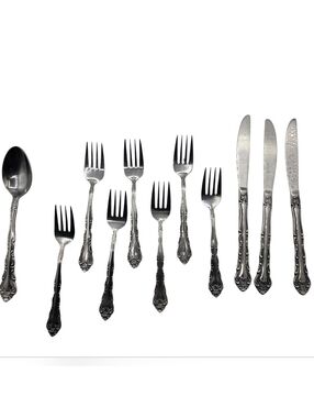 Sears Roebuck LAKEWOOD Tradition Stainless USA / Oneida Silverware Forks Knives